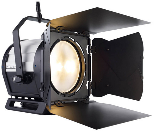 LED Fresnel Fixture with 12" Lens