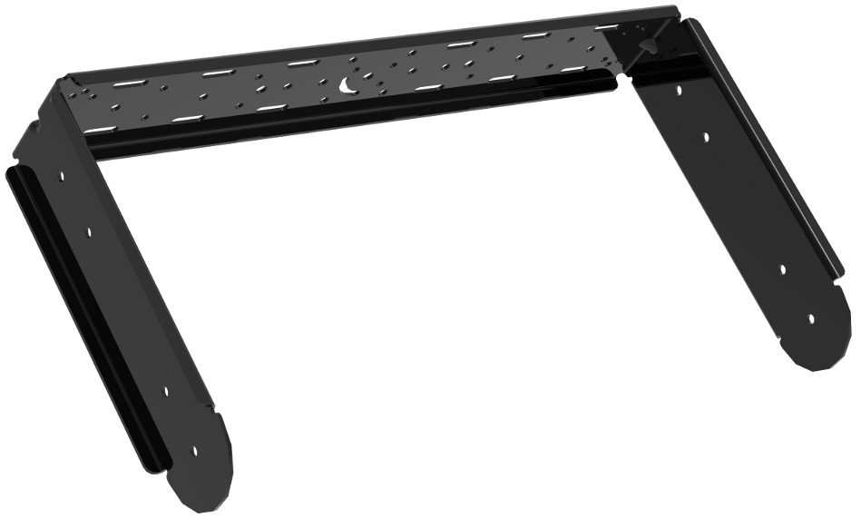 U-Bracket for IP8-1153 Model Loudspeakers in Black