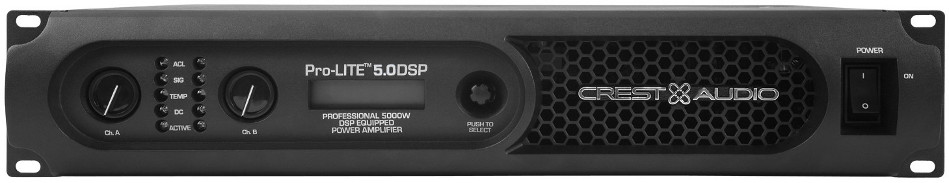 825W/Ch @ 8 ohms Power Amplifier with DSP