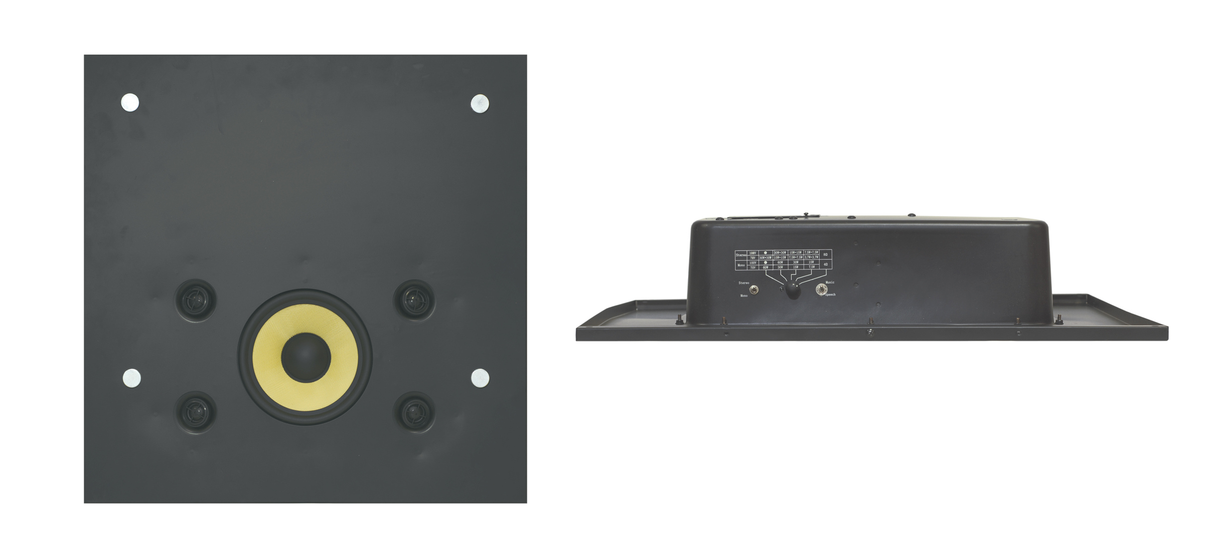 8", 2-Way Ceiling Tile Stereo Speaker