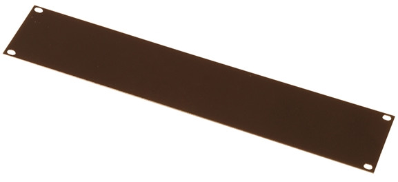 1RU Flat Steel Blank Rack Panel