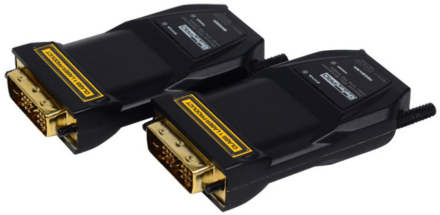 Optical DVI Extender with Recordable EDID
