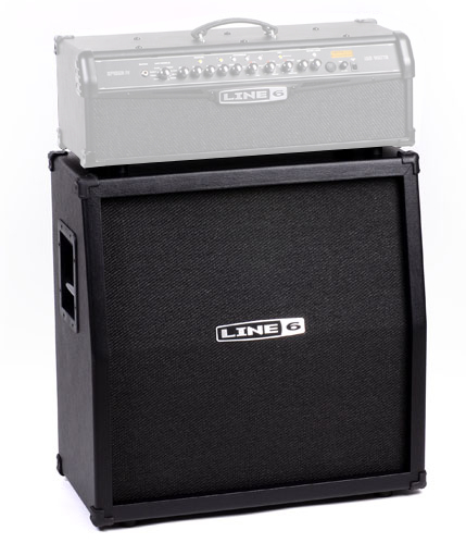 320W 4 x12" Slanted Speaker Cabinet