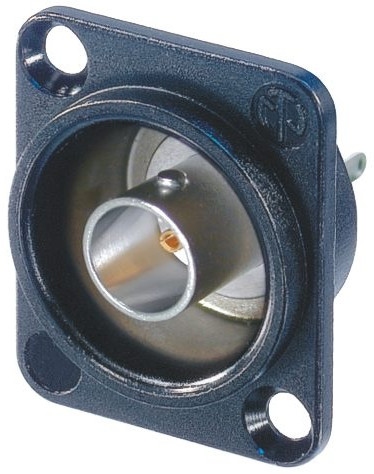 D-Shape BNC Chassis / Receptacle Connector, Solder Version