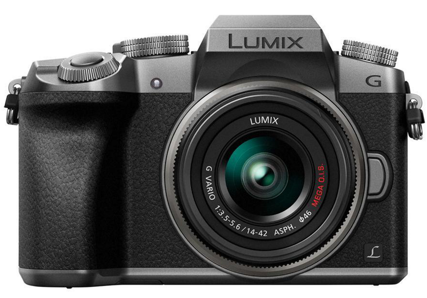 16MP LUMIX G7 Interchangeable Lens Camera Kit with 14-42mm Lens in Silver