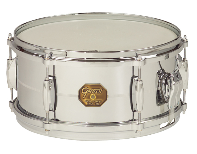 6"x13" Chrome Over Brass Snare Drum