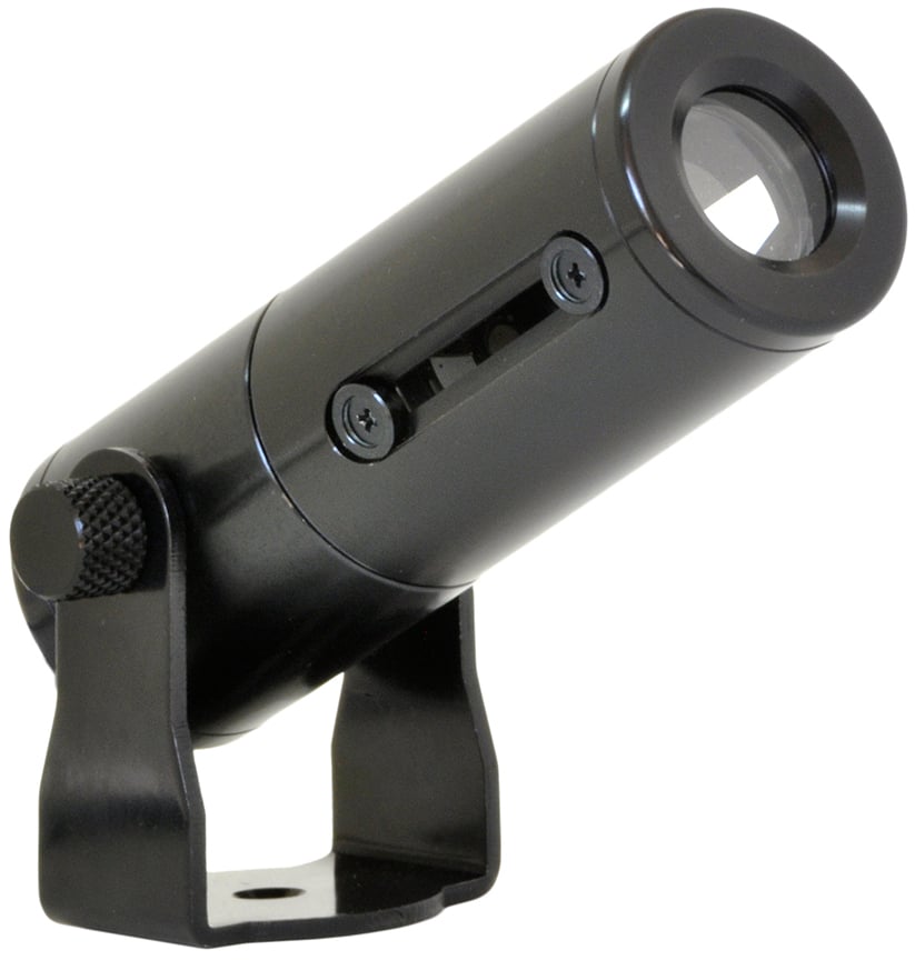 4W Warm White Pinspot Gobo Projector with Integrated DMX Control