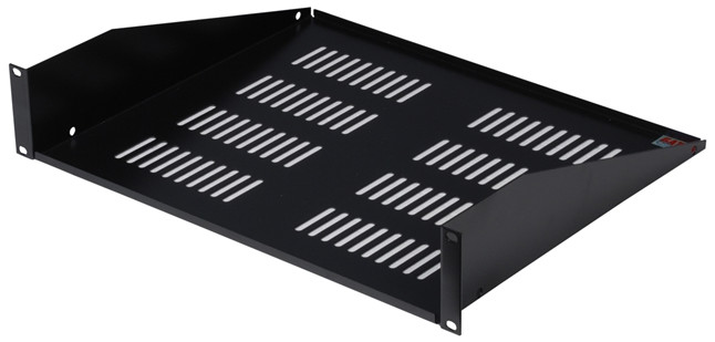 2RU Vented Shelf with 15" Depth