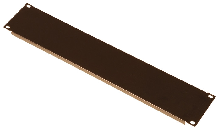 1RU Flanged Steel Blank Rack Panel