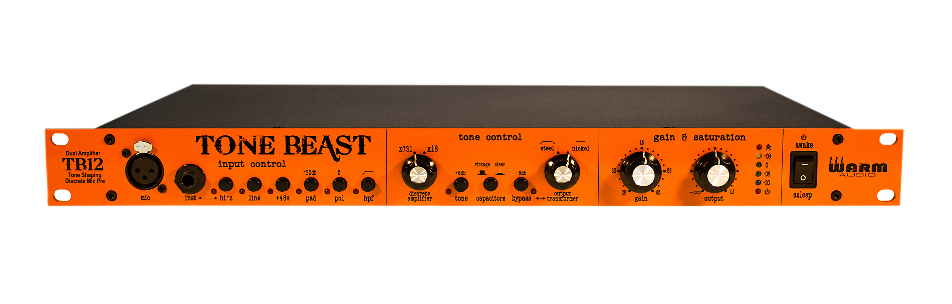 Tone Shaping Discreet Mic Preamp