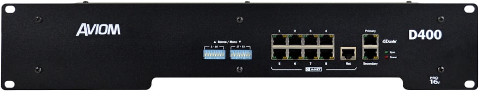 A-Net Distributor with Dante Connectivity
