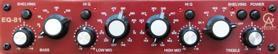 1-Channel 1081 Style Neve EQ