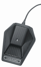 Cardioid Condenser Boundary Microphone with 4-Pin Locking Connector for Wireless Transmitters