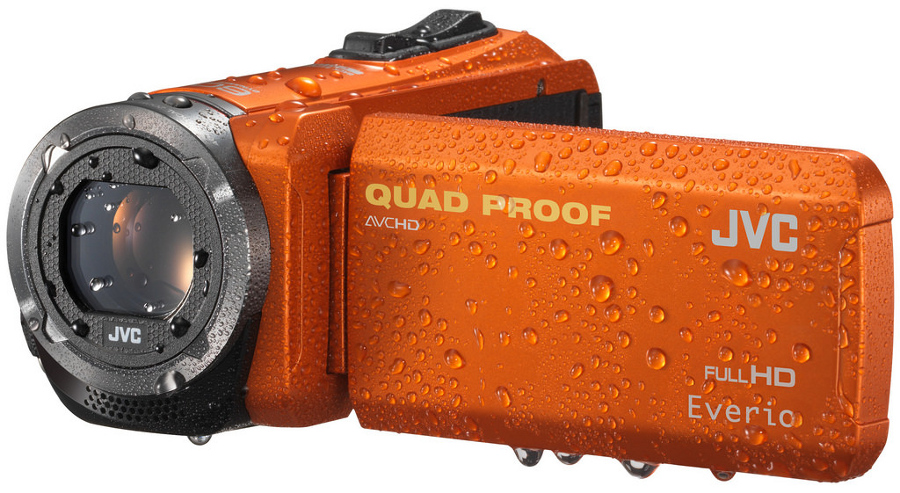 Quad Proof Everio Full HD Camcorder in Orange