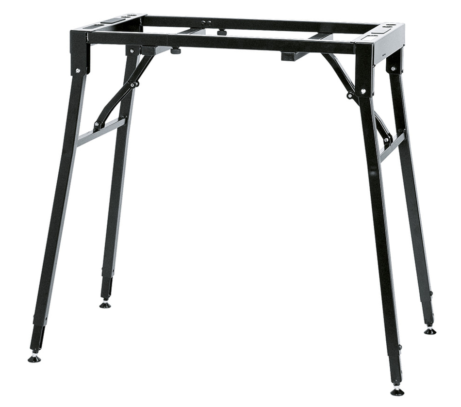 Table-Style Keyboard Stand in Black