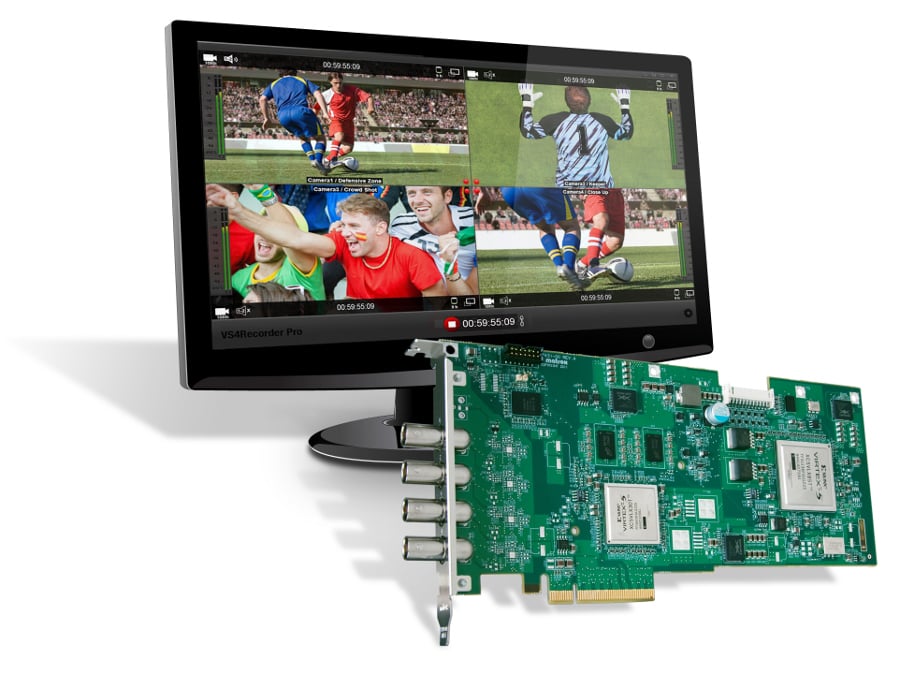 Audio-Video Recording Software for VS4 Quad Capture Card