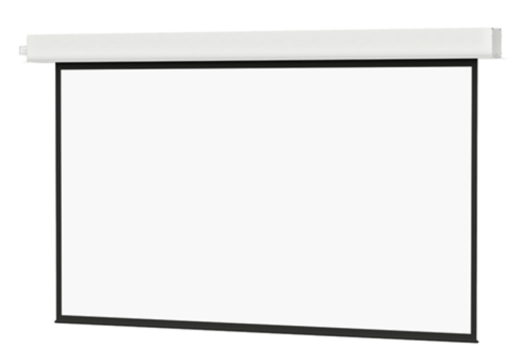 109" Wide Format Advantage Electrol Screen with High Contrast Matte White Surface