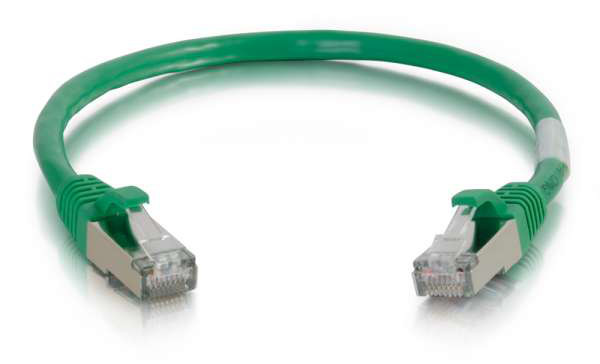 3 ft CAT6 Snagless Shielded (STP) Network Patch Cable, Green