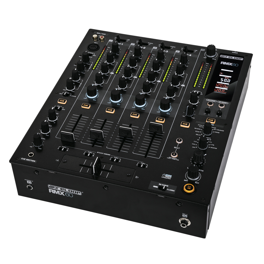 4-Channel Digital DJ Mixer with Onboard Effects