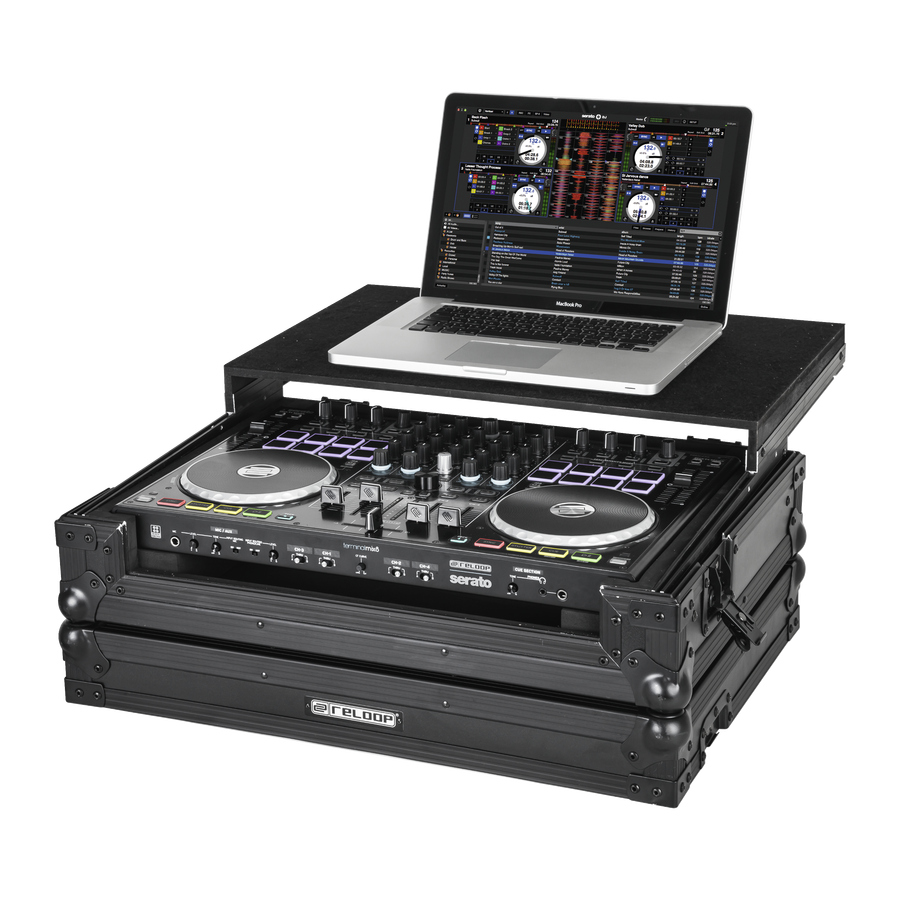 Flight Case with Laptop Tray