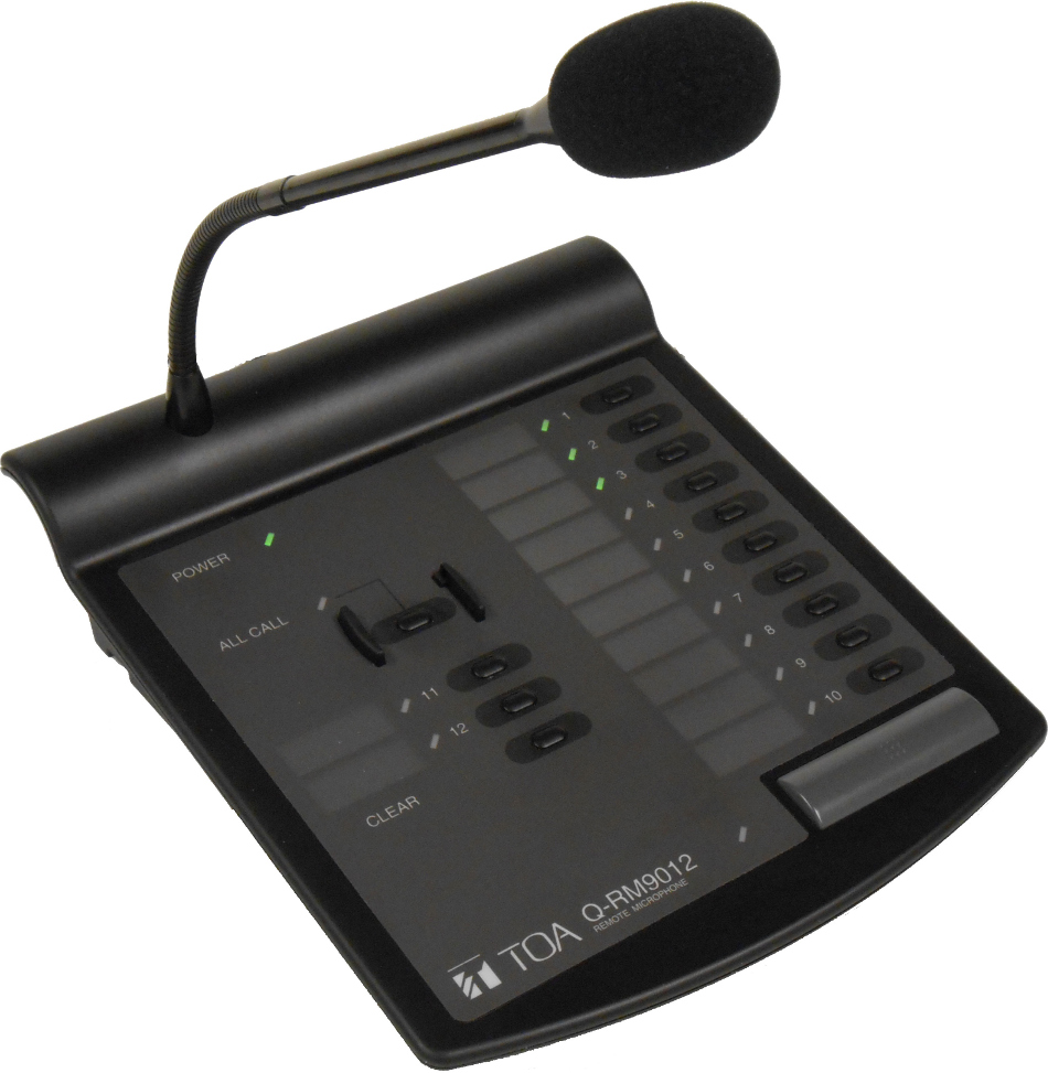Remote Paging Mic w/Power Supply