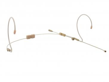 Earset Mic f/Senn w/Two Cables, Tan