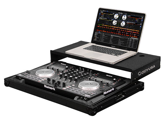 Black Label Series Low-Profile Flight Case for Numark NV