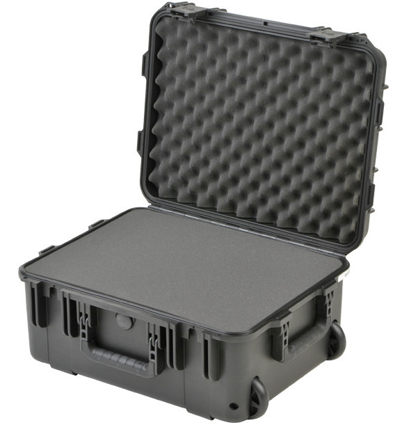 iSeries Waterproof Case with Layered Foam Interior and Wheels, 19"x14.38"x8"