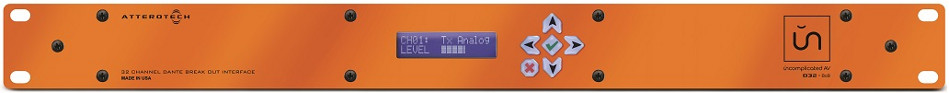 32 Channel Dante Breakout Interface