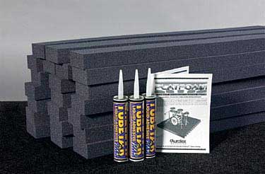 24 Pack of 2"x4'x4' Isolation Foam with TubeTak