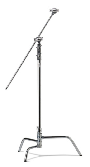 40" Master C-Stand with Turtle Base Kit in Silver