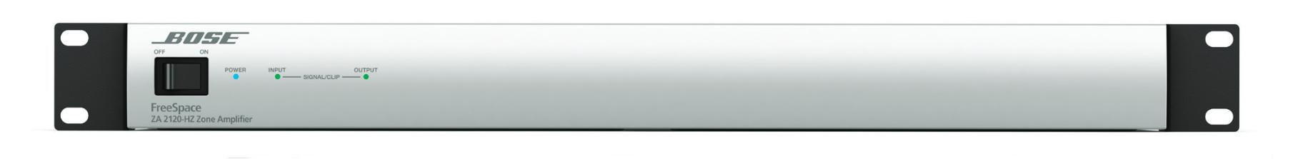 2x120W, 70/100V Freespace Zone Amplifier