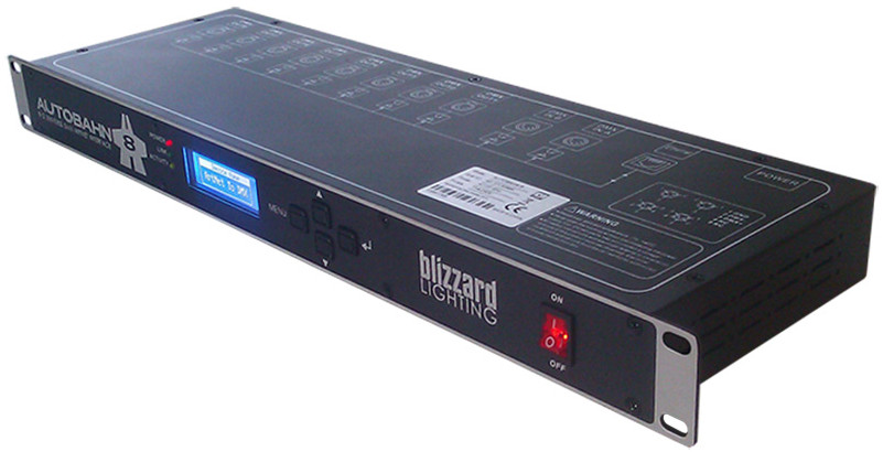 1RU 8-Port DMX to Artnet Rackmount Unit
