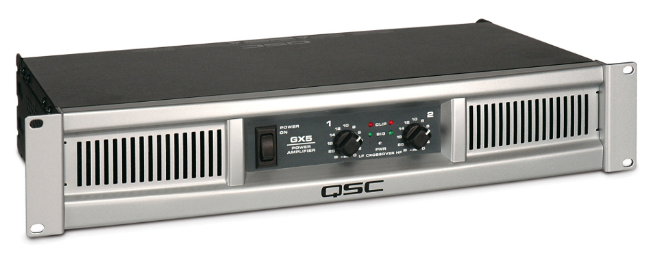 2-Channel 500 Watts @ 8 Ohms Power Amplifier