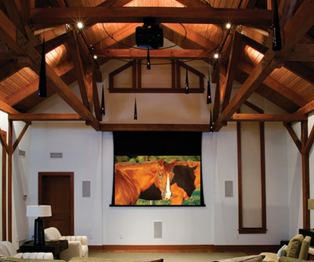 133" HDTV 16:9 Access/Series V Electric Projection Screen