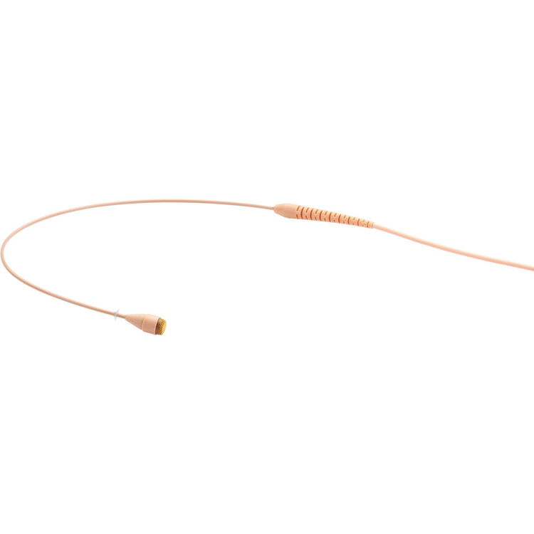 d:screet 4066 Miniature Omni Microphone Boom with Hardwired TA5F Connector for Lectrosonics Wireless Transmitters, Beige