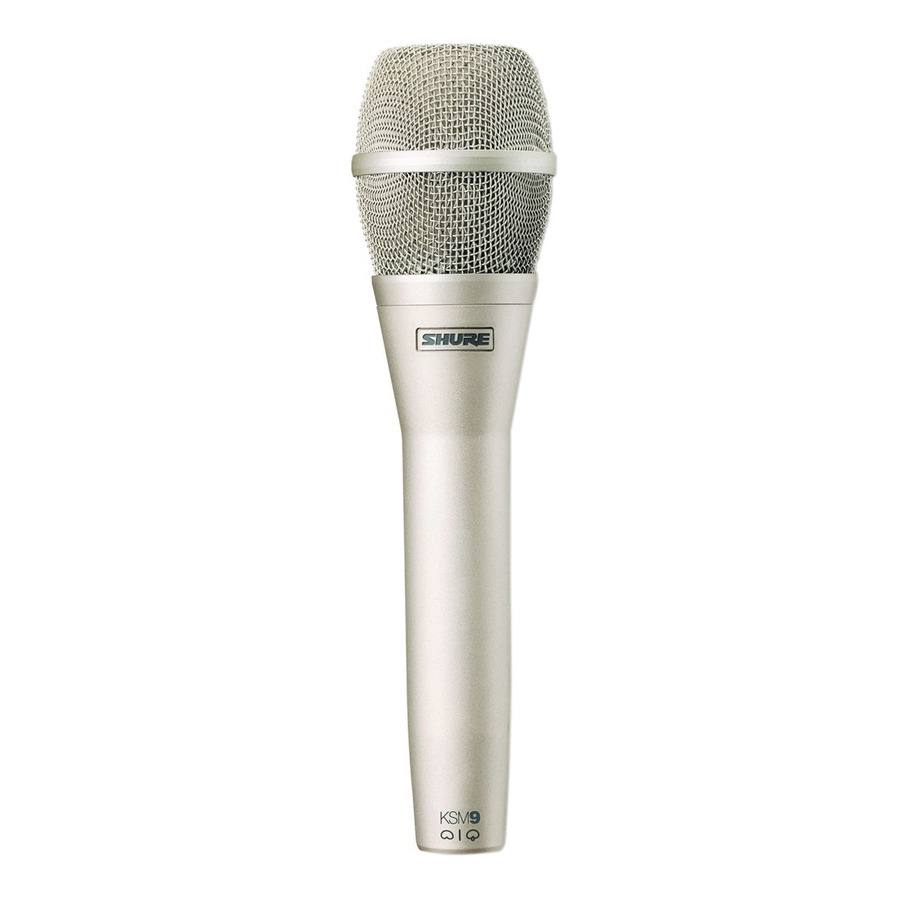 Dual-Pattern Handheld Condenser Microphone - Champagne Finish