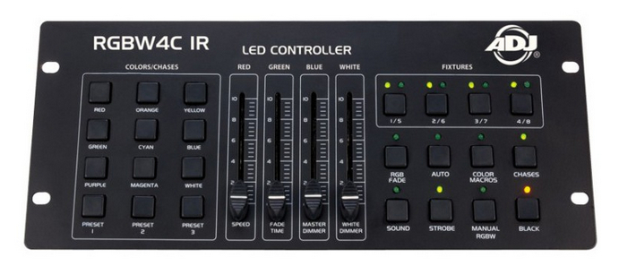 32 Channel RGBW LED Controller with IR Remote Control Support