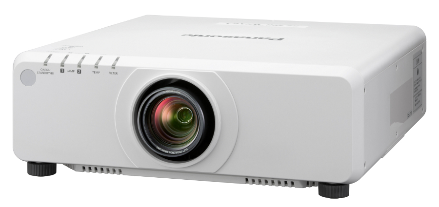 7000 Lumen WUXGA DLP Projector with Standard Lens in White