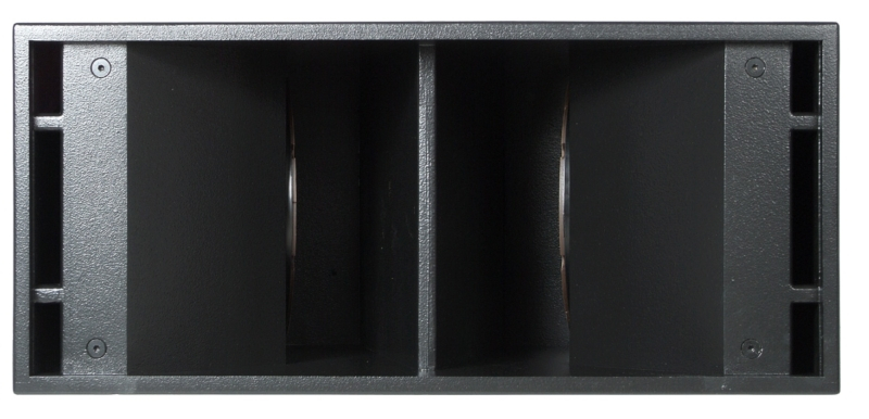 Dual 15" Non-Powered Subwoofer, Black