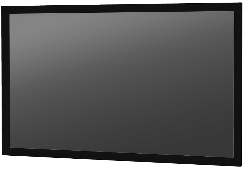 54" x126" Parallax Wall Mounted Fixed Frame Screen with 0.8 Surface, 2:35:1