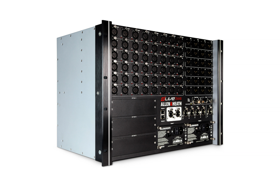 dLive I/O Box, 48 In x 24 Out