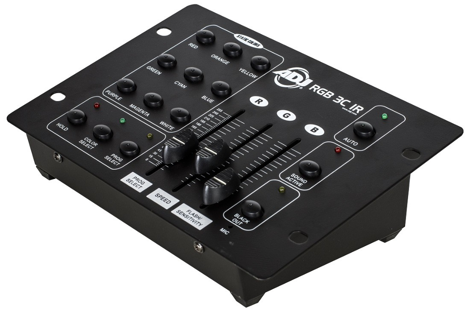 3-Channel RGB Controller with IR Control Compatibility