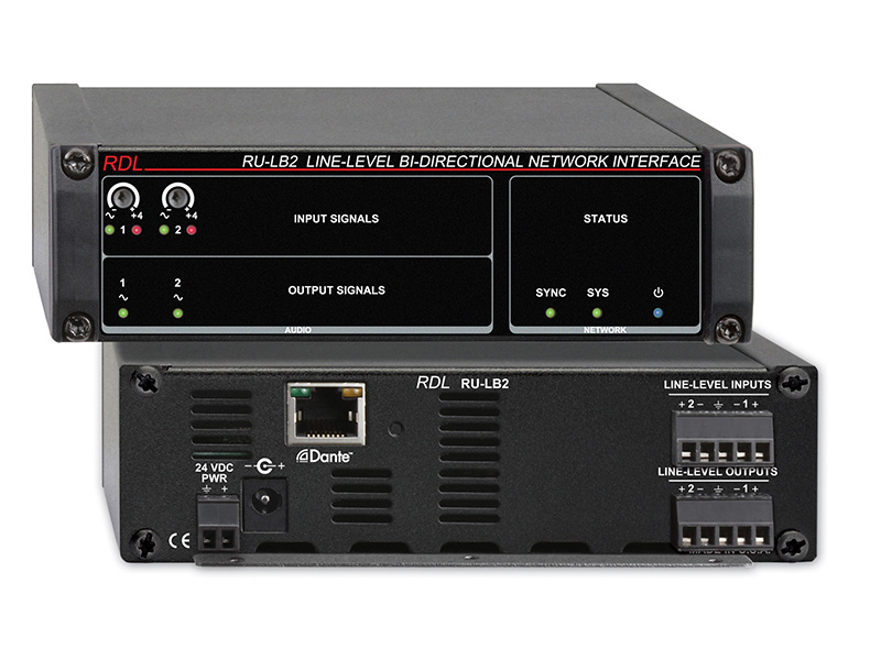 Line-Level Bi-Directional Network Interface