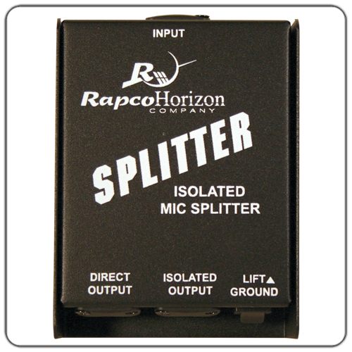 Isolated Microphone Splitter
