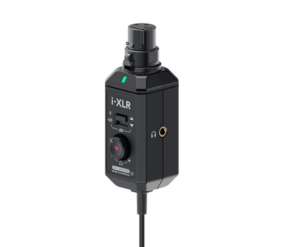 Digital XLR Adapter for iOS Devices