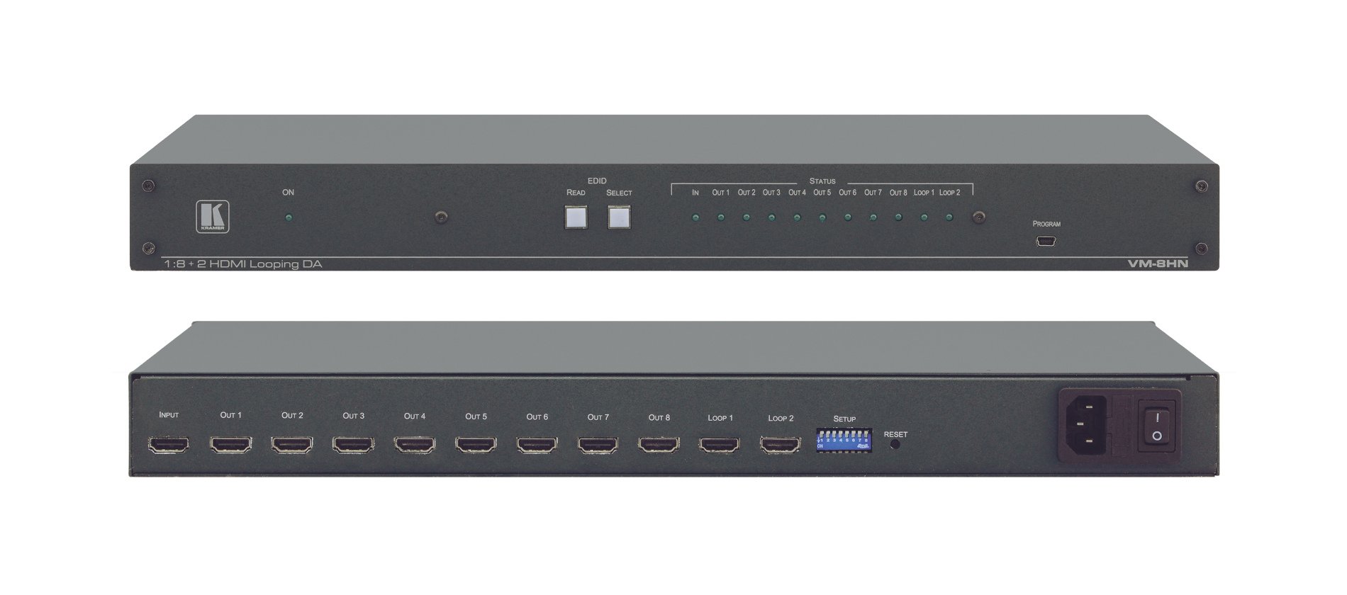 1:8+2 HDMI 4K Distribution Amplifier