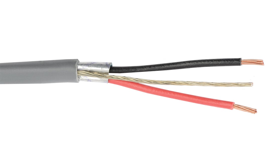 22 AWG Single-Pair Audio Riser Rated Cable