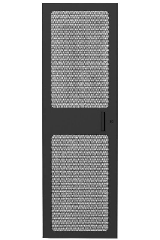 1" Deep 35RU Front Door for 100, 200, 500, 700 Series Racks