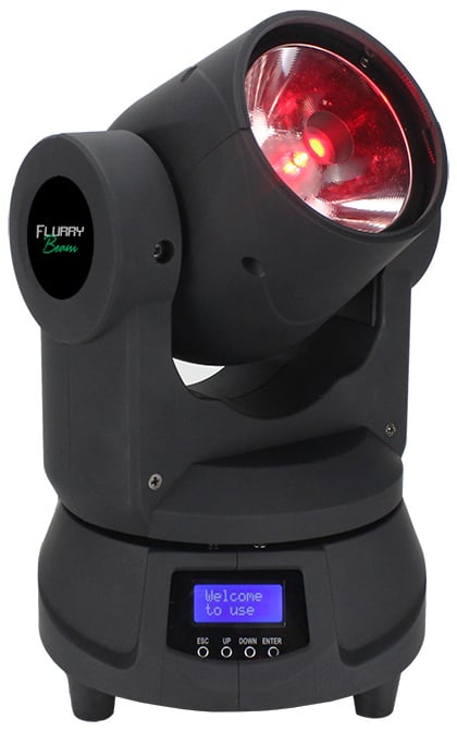 1x 60W RGBW Mini Moving Head Fixture